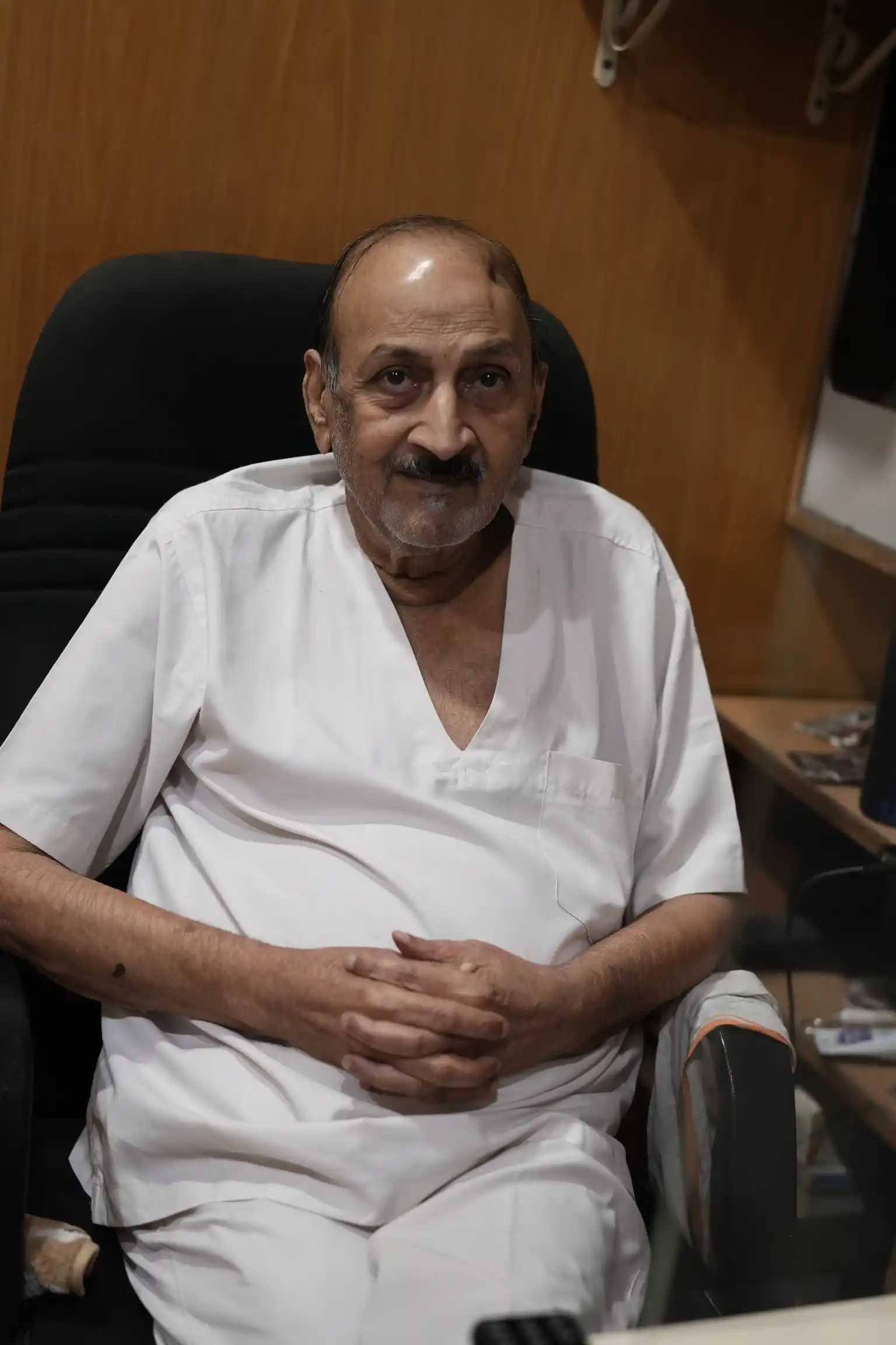Hospital owner portrait
